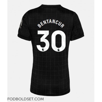 Tottenham Hotspur Rodrigo Bentancur #30 Udebanetrøje Dame 2025-26 Kortærmet Tottenham Hotspur Rodrigo Bentancur #30 Udebanetrøje Dame 2025-26 Kortærmet